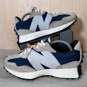 New Balance 327 Outerspace Beige/Blue MS327IA Men's 8